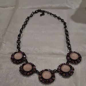 Apt. 9 Pink and Purple Statement Necklace